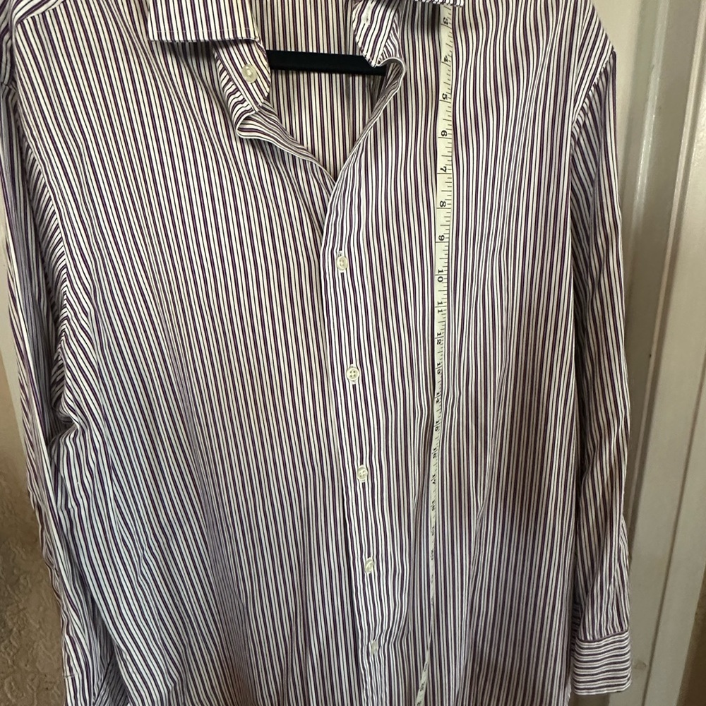 Ralph Lauren Black and White Casual Button Down Shirt